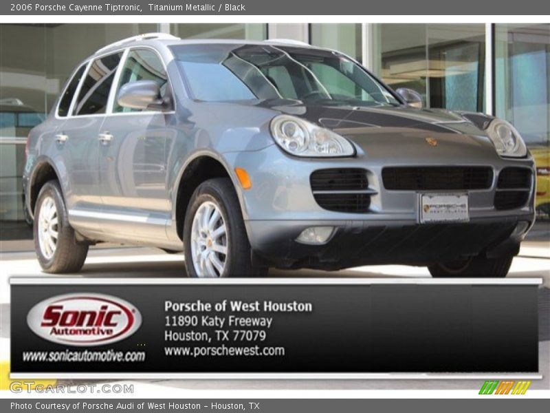 Titanium Metallic / Black 2006 Porsche Cayenne Tiptronic