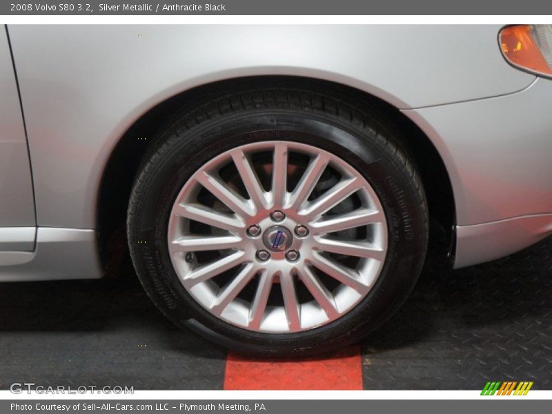 Silver Metallic / Anthracite Black 2008 Volvo S80 3.2