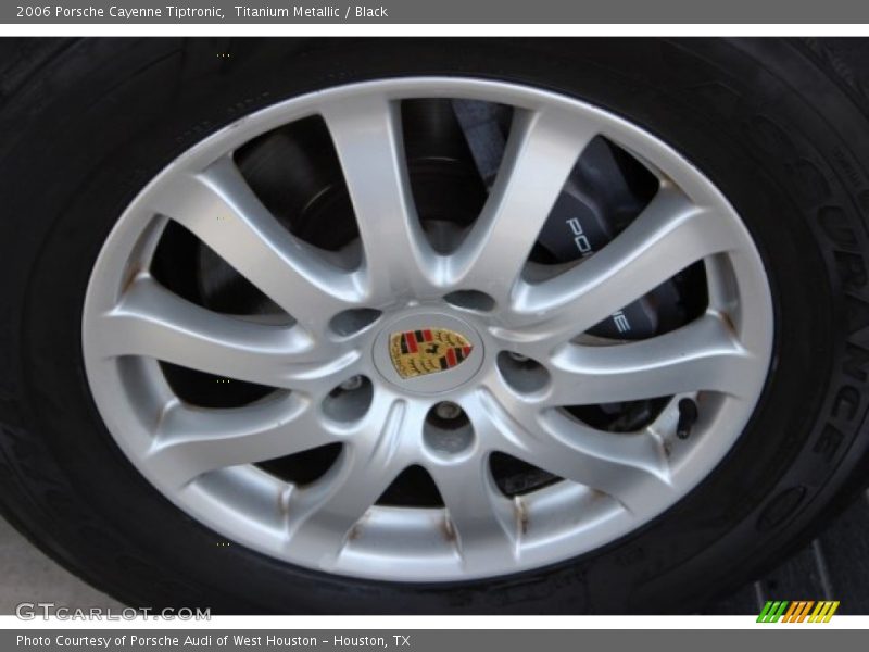 Titanium Metallic / Black 2006 Porsche Cayenne Tiptronic