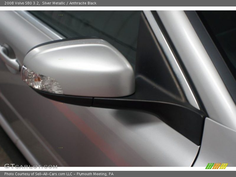 Silver Metallic / Anthracite Black 2008 Volvo S80 3.2