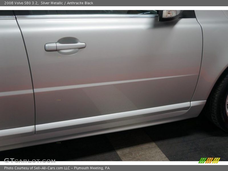 Silver Metallic / Anthracite Black 2008 Volvo S80 3.2