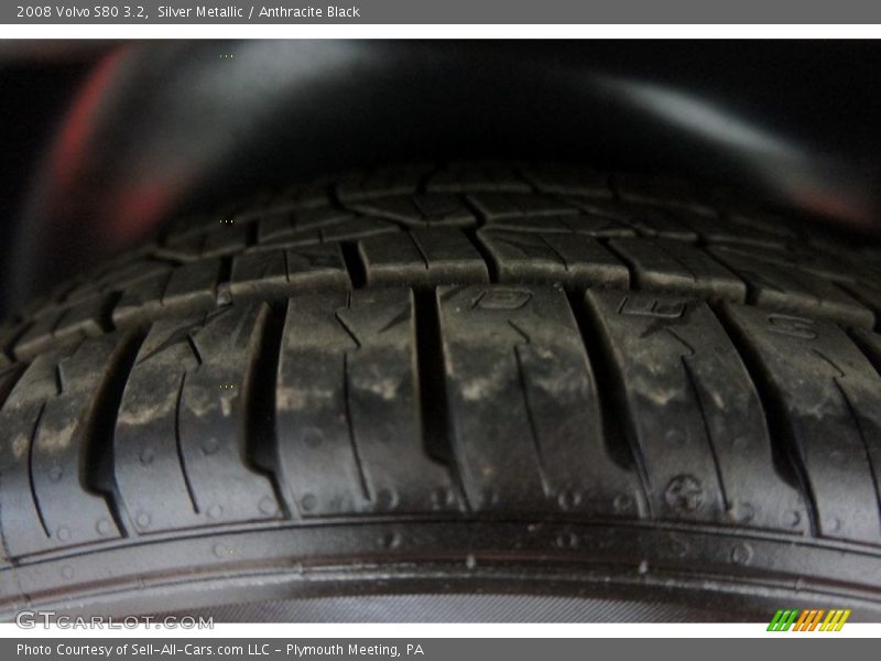 Silver Metallic / Anthracite Black 2008 Volvo S80 3.2