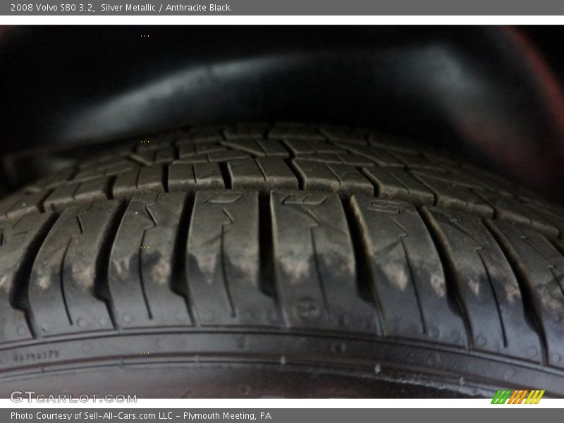 Silver Metallic / Anthracite Black 2008 Volvo S80 3.2