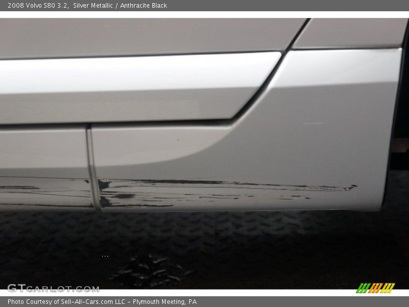 Silver Metallic / Anthracite Black 2008 Volvo S80 3.2