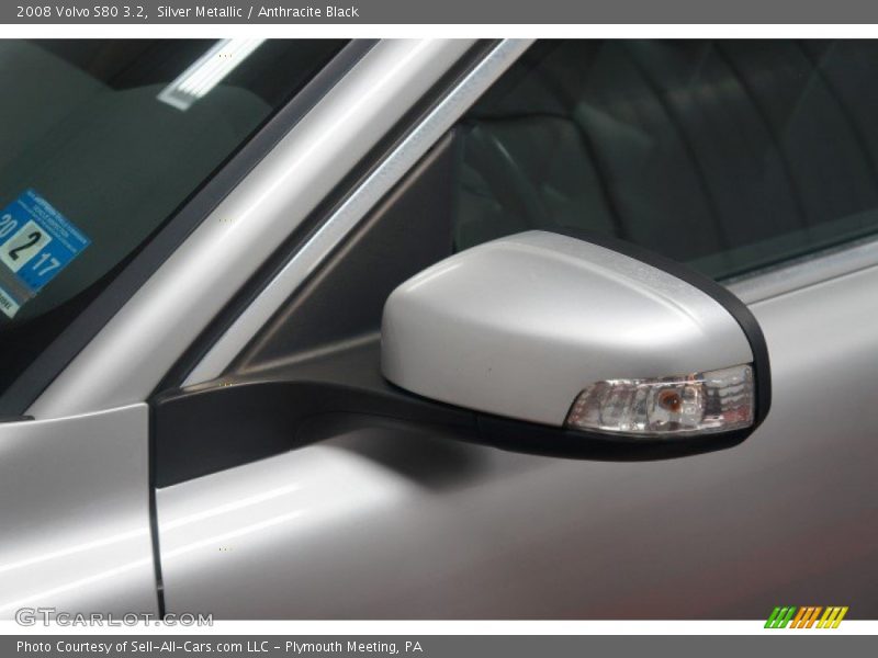 Silver Metallic / Anthracite Black 2008 Volvo S80 3.2