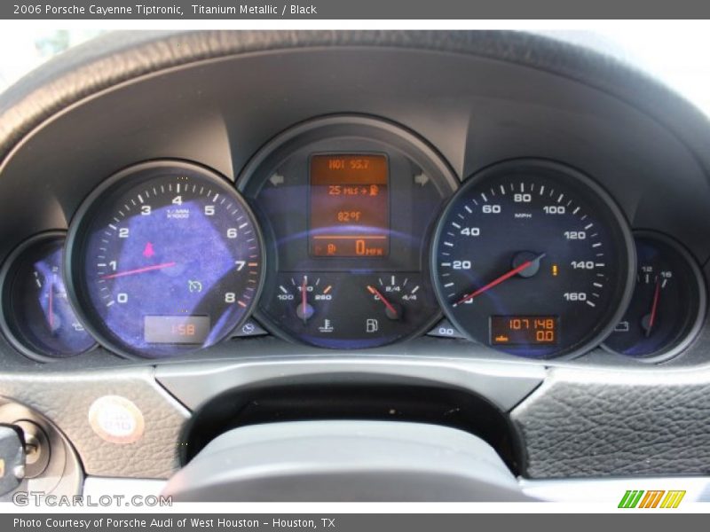 Titanium Metallic / Black 2006 Porsche Cayenne Tiptronic