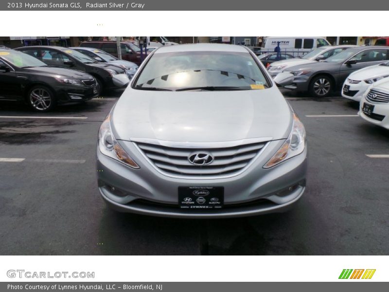Radiant Silver / Gray 2013 Hyundai Sonata GLS