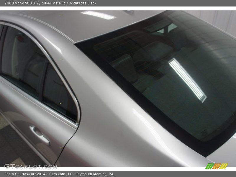 Silver Metallic / Anthracite Black 2008 Volvo S80 3.2