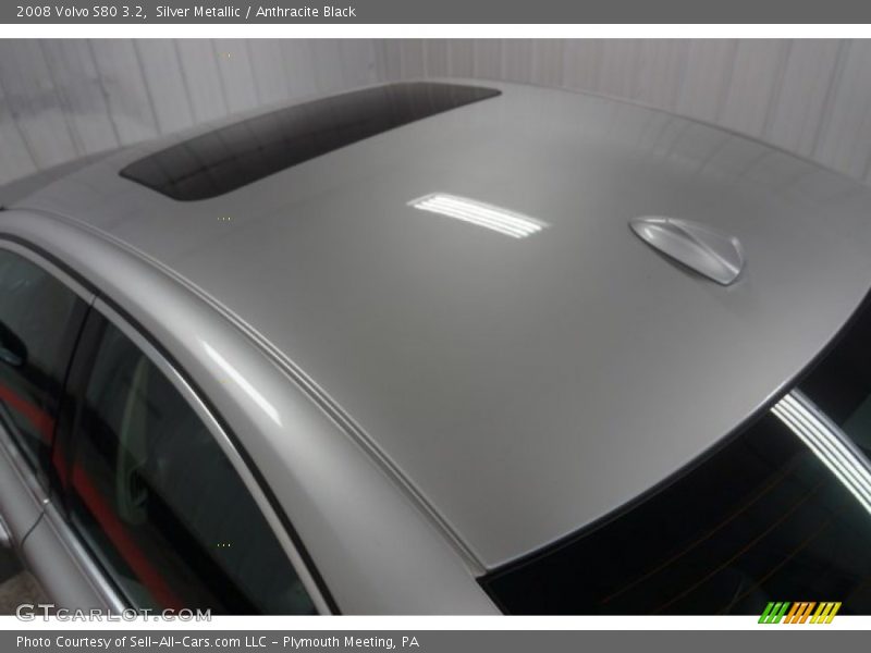 Silver Metallic / Anthracite Black 2008 Volvo S80 3.2