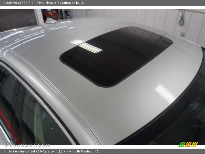 Silver Metallic / Anthracite Black 2008 Volvo S80 3.2