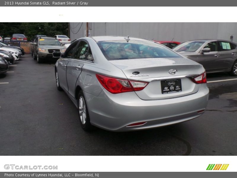 Radiant Silver / Gray 2013 Hyundai Sonata GLS