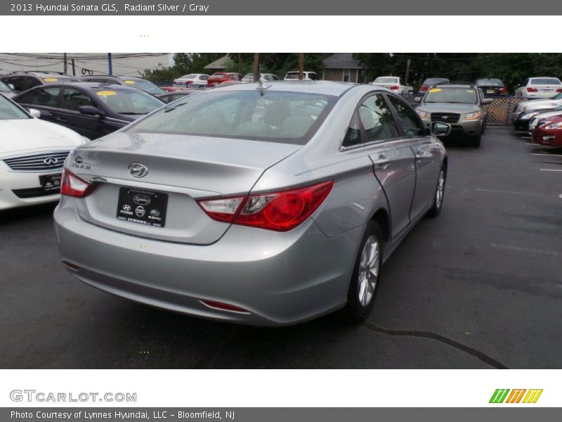 Radiant Silver / Gray 2013 Hyundai Sonata GLS