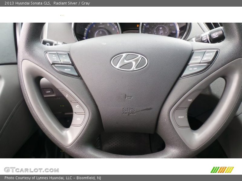 Radiant Silver / Gray 2013 Hyundai Sonata GLS