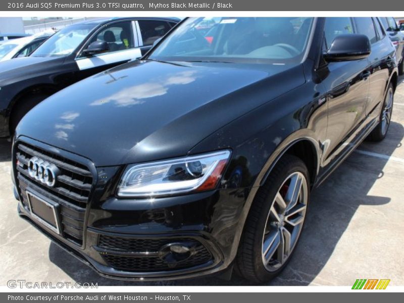 Mythos Black Metallic / Black 2016 Audi SQ5 Premium Plus 3.0 TFSI quattro