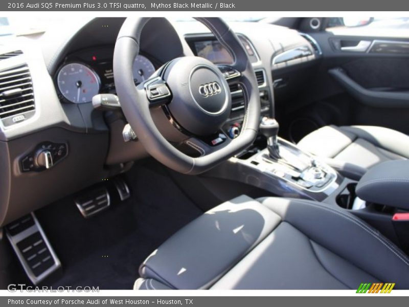 Mythos Black Metallic / Black 2016 Audi SQ5 Premium Plus 3.0 TFSI quattro