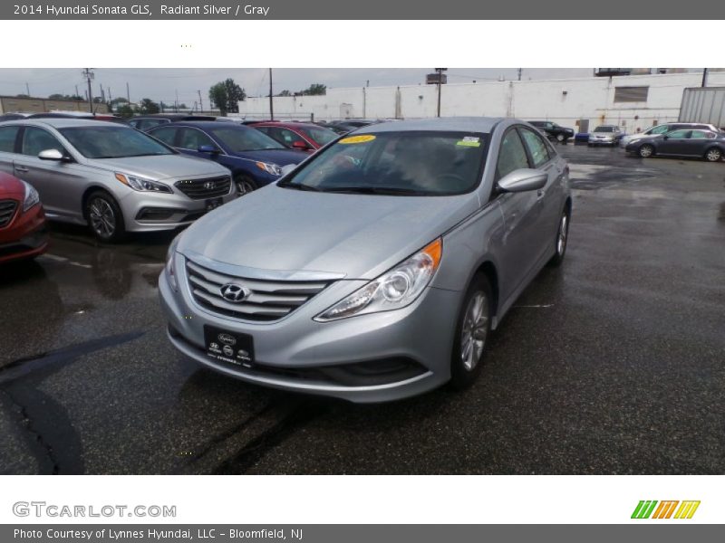 Radiant Silver / Gray 2014 Hyundai Sonata GLS