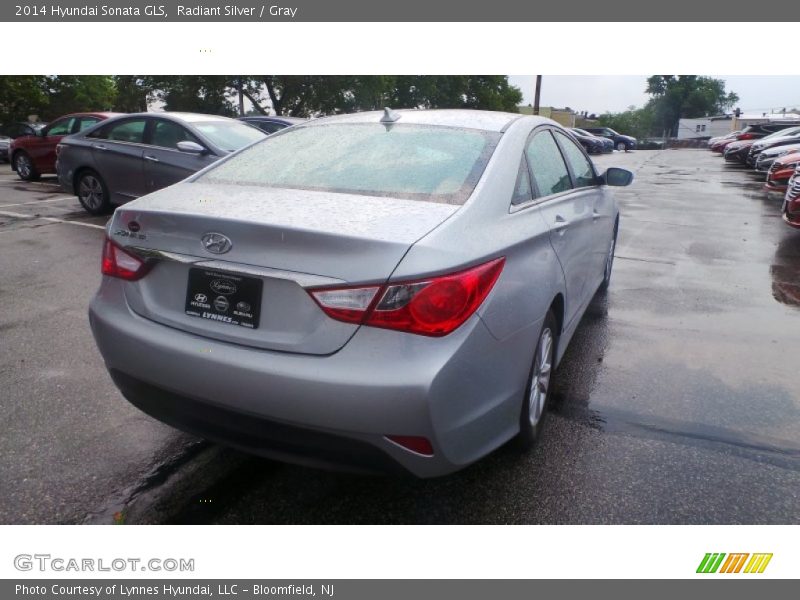 Radiant Silver / Gray 2014 Hyundai Sonata GLS