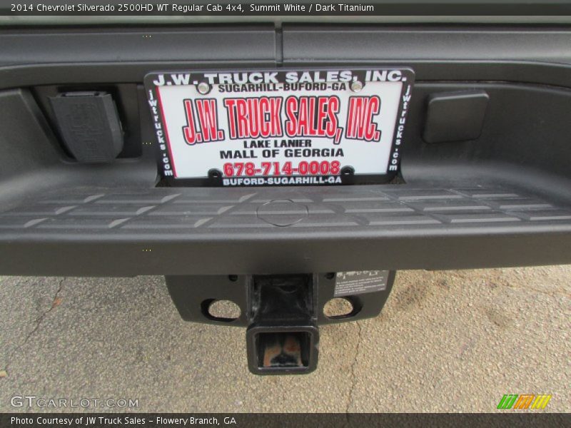 Summit White / Dark Titanium 2014 Chevrolet Silverado 2500HD WT Regular Cab 4x4