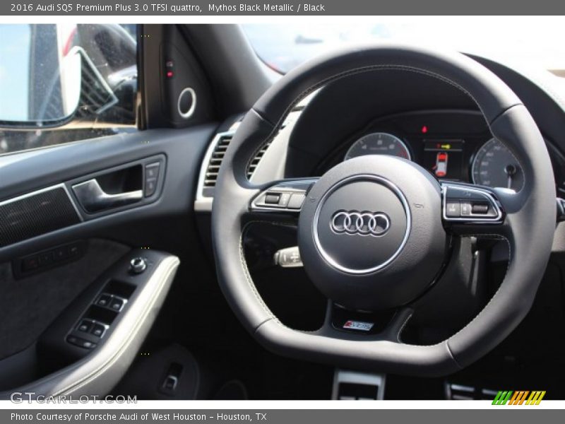 Mythos Black Metallic / Black 2016 Audi SQ5 Premium Plus 3.0 TFSI quattro