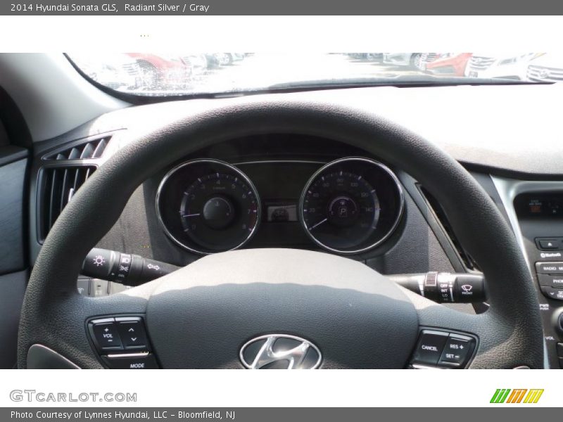 Radiant Silver / Gray 2014 Hyundai Sonata GLS