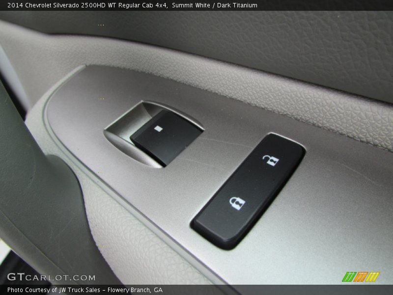Summit White / Dark Titanium 2014 Chevrolet Silverado 2500HD WT Regular Cab 4x4
