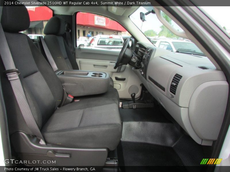 Summit White / Dark Titanium 2014 Chevrolet Silverado 2500HD WT Regular Cab 4x4