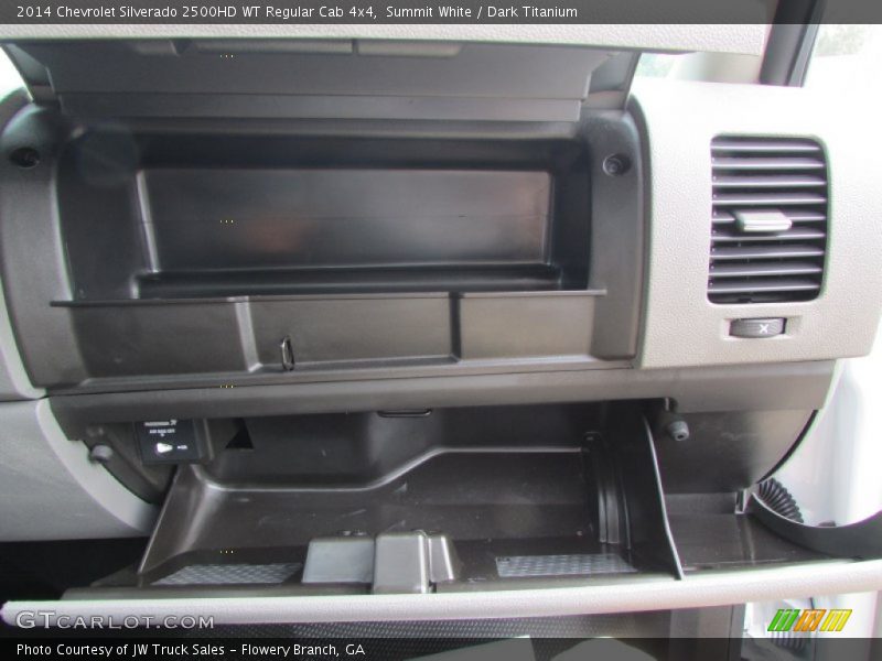 Summit White / Dark Titanium 2014 Chevrolet Silverado 2500HD WT Regular Cab 4x4