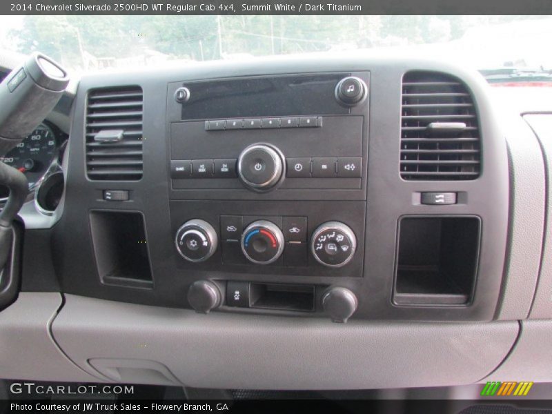 Summit White / Dark Titanium 2014 Chevrolet Silverado 2500HD WT Regular Cab 4x4