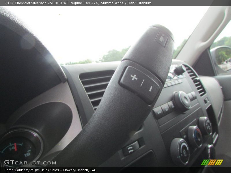 Summit White / Dark Titanium 2014 Chevrolet Silverado 2500HD WT Regular Cab 4x4
