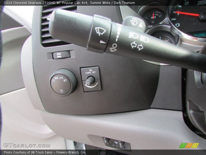 Summit White / Dark Titanium 2014 Chevrolet Silverado 2500HD WT Regular Cab 4x4