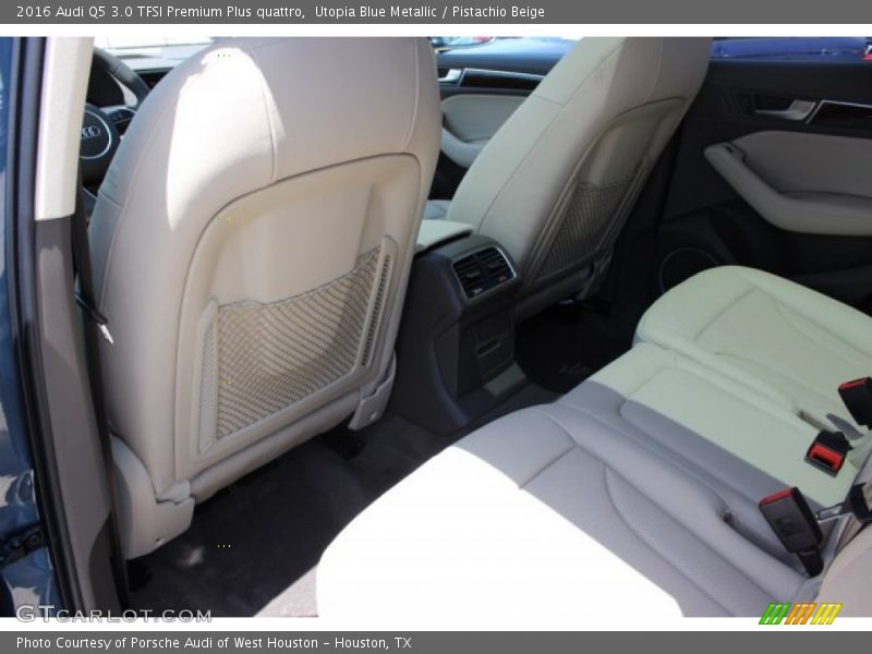 Utopia Blue Metallic / Pistachio Beige 2016 Audi Q5 3.0 TFSI Premium Plus quattro