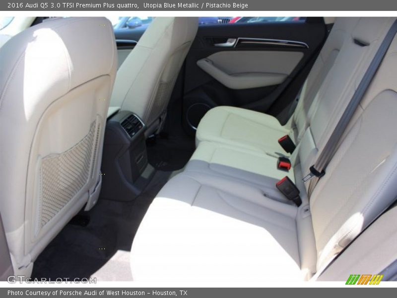 Utopia Blue Metallic / Pistachio Beige 2016 Audi Q5 3.0 TFSI Premium Plus quattro