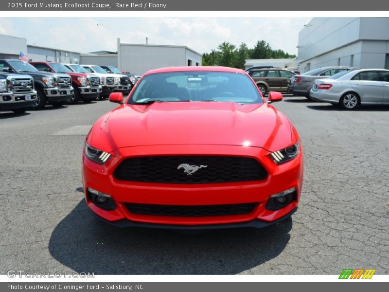 Race Red / Ebony 2015 Ford Mustang EcoBoost Coupe