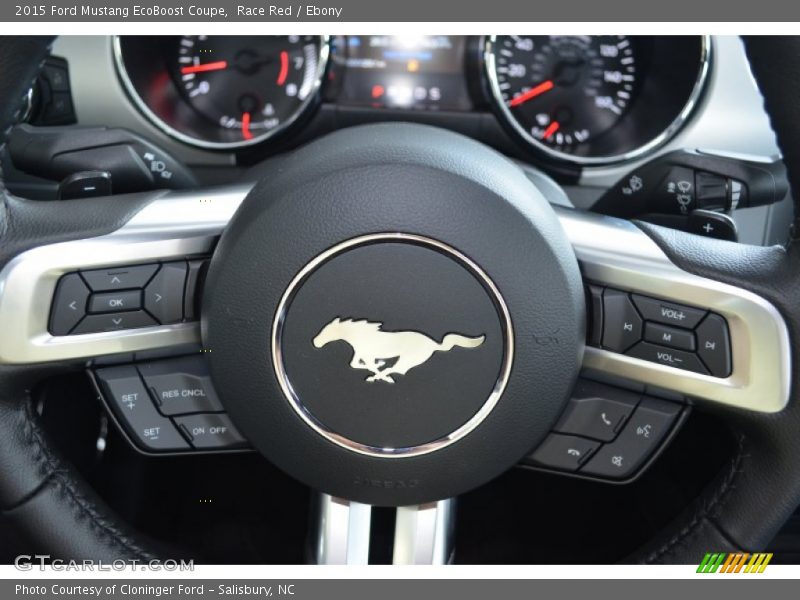 Race Red / Ebony 2015 Ford Mustang EcoBoost Coupe