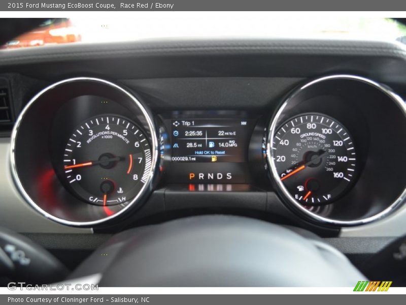 Race Red / Ebony 2015 Ford Mustang EcoBoost Coupe
