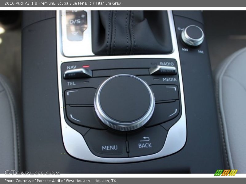 Scuba Blue Metallic / Titanium Gray 2016 Audi A3 1.8 Premium