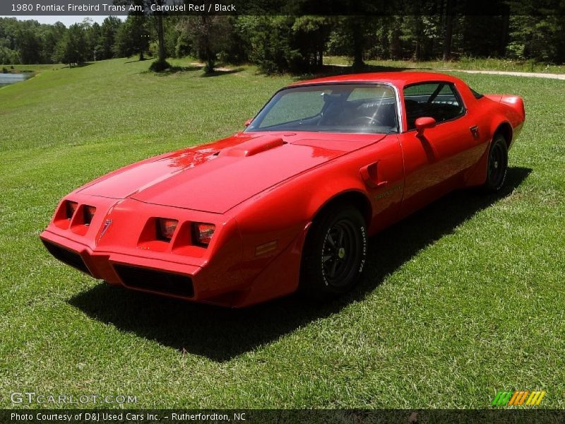  1980 Firebird Trans Am Carousel Red