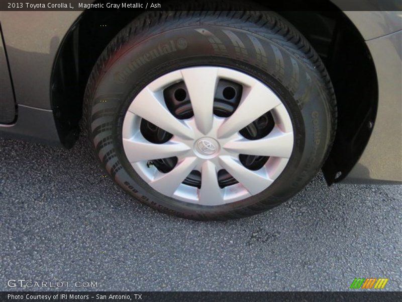Magnetic Gray Metallic / Ash 2013 Toyota Corolla L