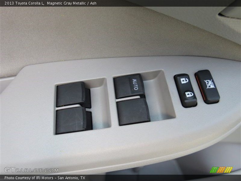 Magnetic Gray Metallic / Ash 2013 Toyota Corolla L