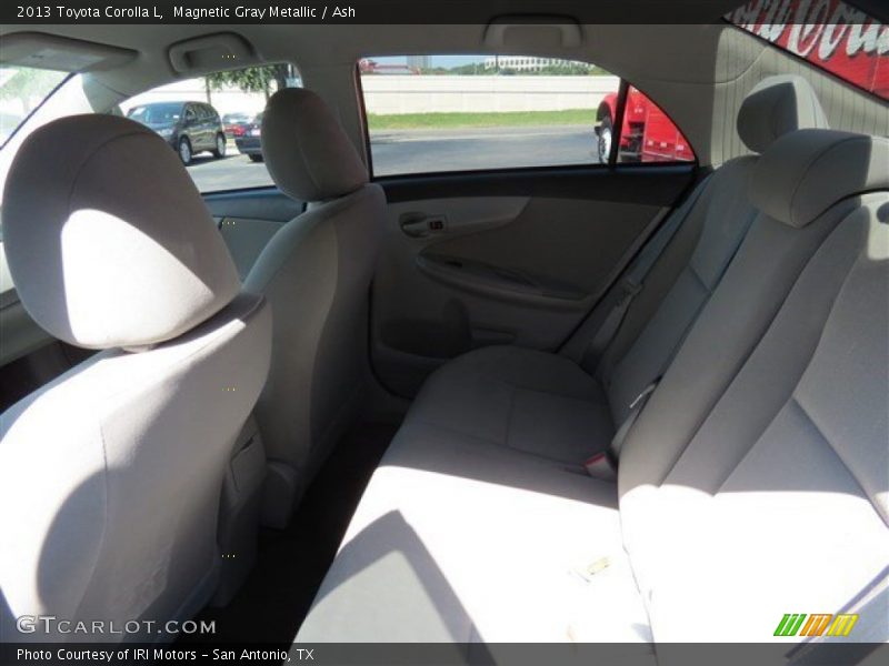 Magnetic Gray Metallic / Ash 2013 Toyota Corolla L
