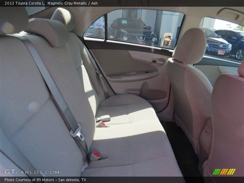 Magnetic Gray Metallic / Ash 2013 Toyota Corolla L