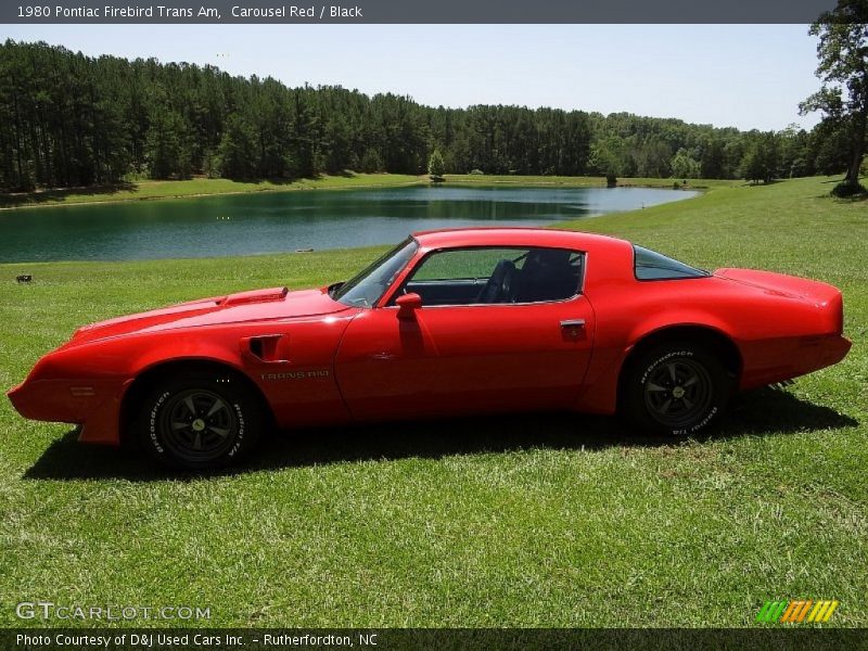 Carousel Red / Black 1980 Pontiac Firebird Trans Am