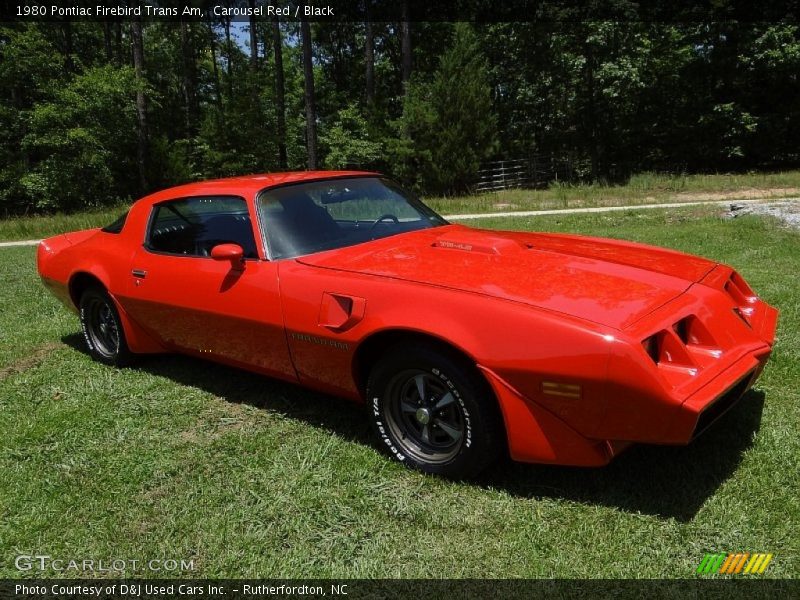 Front 3/4 View of 1980 Firebird Trans Am