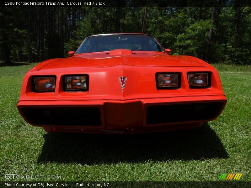 Carousel Red / Black 1980 Pontiac Firebird Trans Am