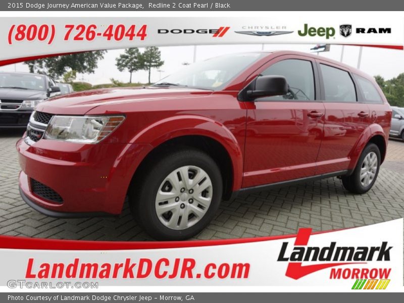 Redline 2 Coat Pearl / Black 2015 Dodge Journey American Value Package