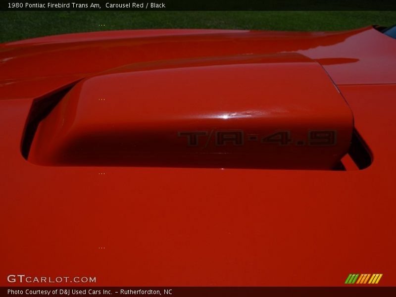 Carousel Red / Black 1980 Pontiac Firebird Trans Am