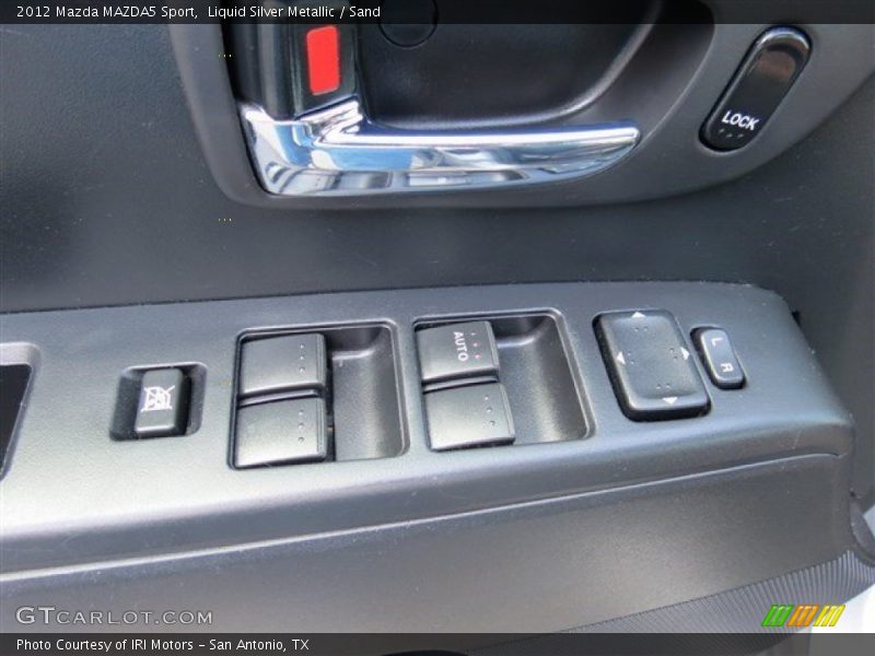 Liquid Silver Metallic / Sand 2012 Mazda MAZDA5 Sport