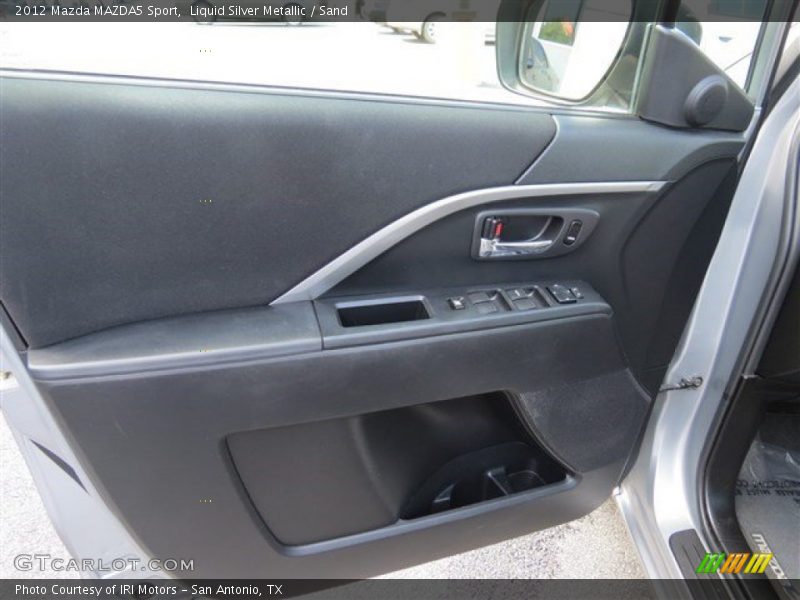 Liquid Silver Metallic / Sand 2012 Mazda MAZDA5 Sport