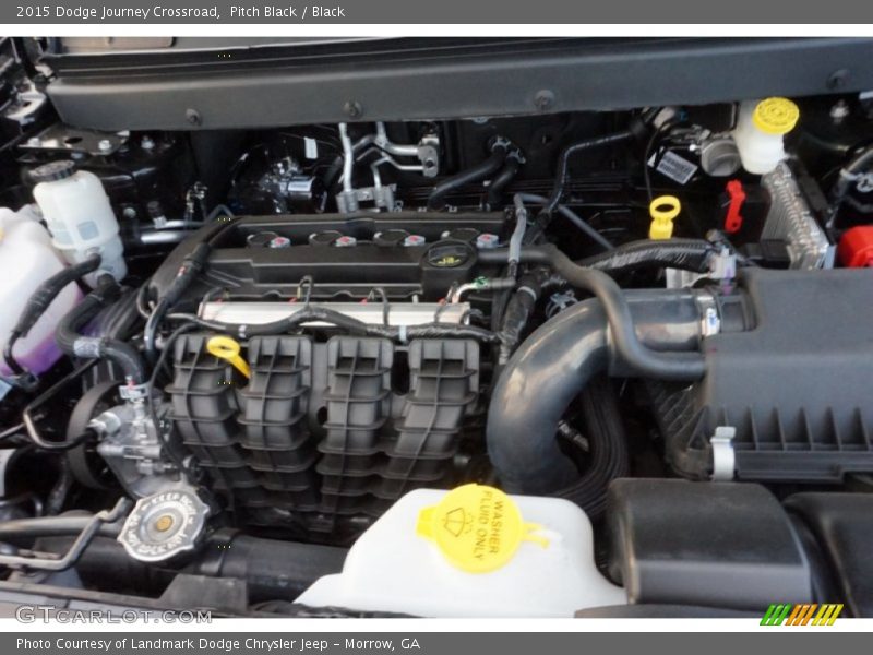 Pitch Black / Black 2015 Dodge Journey Crossroad