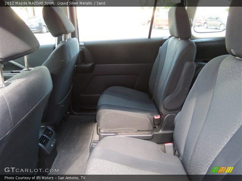 Liquid Silver Metallic / Sand 2012 Mazda MAZDA5 Sport